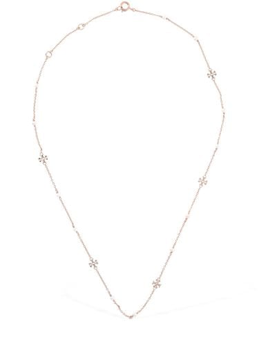 Kira Pearl Delicate Collar Necklace - TORY BURCH - Modalova