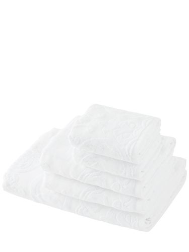 Set Of 5 Cotton Towels - DOLCE & GABBANA - Modalova