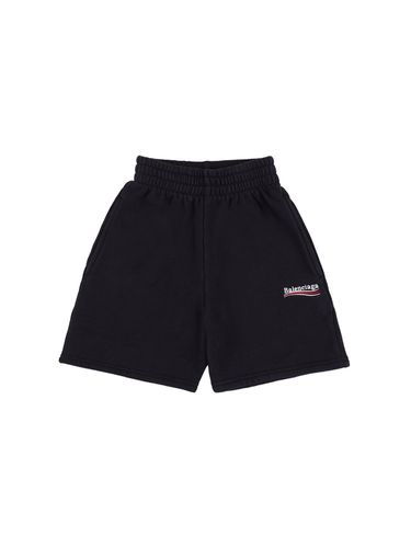 Shorts Deportivos De Algodón - BALENCIAGA - Modalova