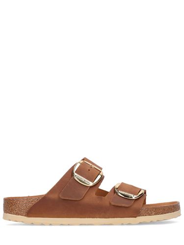 Arizona Big Buckle Oiled Leather Sandals - BIRKENSTOCK - Modalova