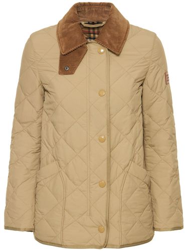 Chaqueta Cotswold De Nylon Pespunteado - BURBERRY - Modalova