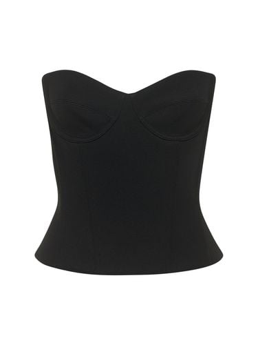 Bustier Viscose Top - BALENCIAGA - Modalova