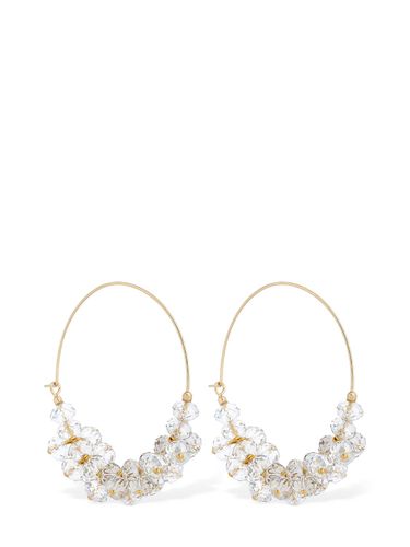 Polly Glass Hoop Earrings - ISABEL MARANT - Modalova