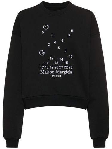 Sweatshirt Aus Baumwolljersey Mit Logo - MAISON MARGIELA - Modalova