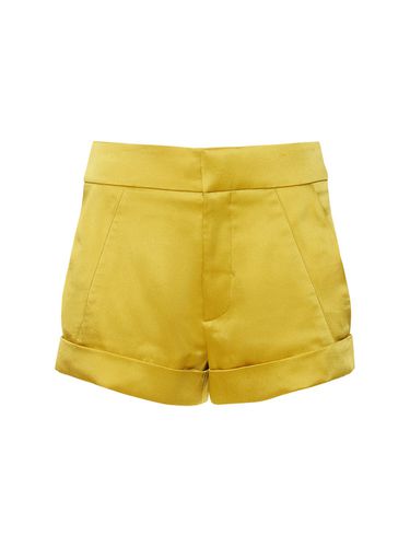 Shorts In Raso Fluido Double Face - TOM FORD - Modalova