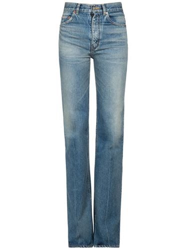 Jeans De Denim - SAINT LAURENT - Modalova