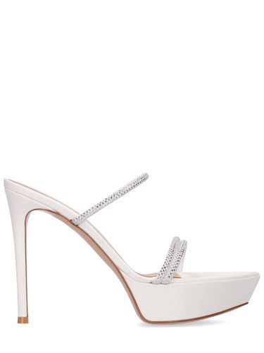 Mm Cannes Crystals Platform Sandals - GIANVITO ROSSI - Modalova