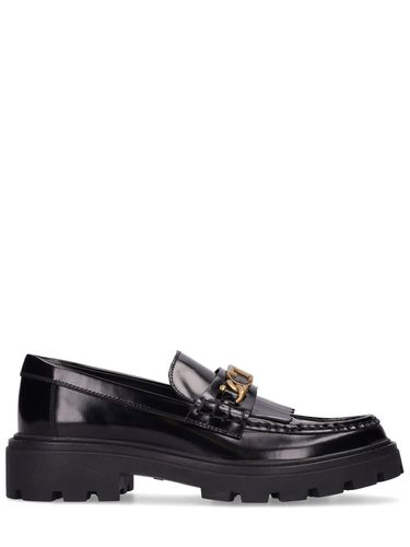 Mm Hohe Loafers Aus Gekämmtem Leder - TOD'S - Modalova