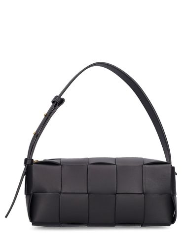 Bolso De Hombro Brick De Piel - BOTTEGA VENETA - Modalova