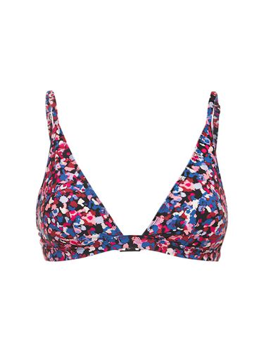 Top De Bikini Triangular Con Estampado - MARANT ETOILE - Modalova