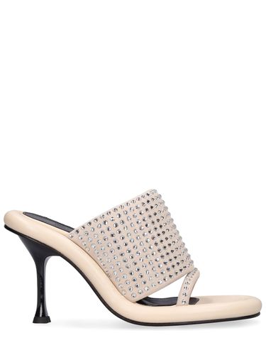 Mules Bumper De Piel Y Cristales 90mm - JW ANDERSON - Modalova