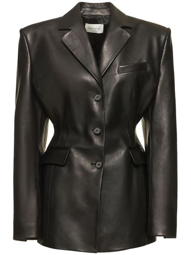 Blazer In Pelle - MAGDA BUTRYM - Modalova