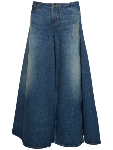 Denim Pant Maxi Skirt - Y/PROJECT - Modalova