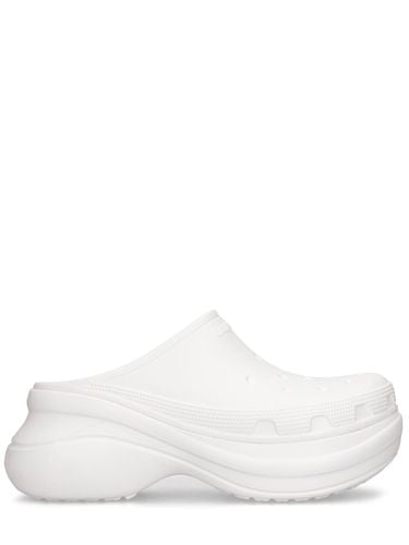 Mules Crocs De Goma 85mm - BALENCIAGA - Modalova