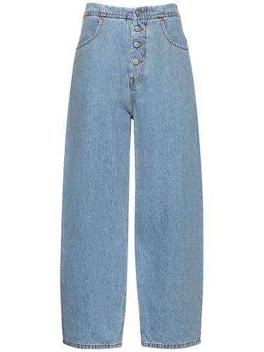 Jeans De Denim De Algodón - MM6 MAISON MARGIELA - Modalova