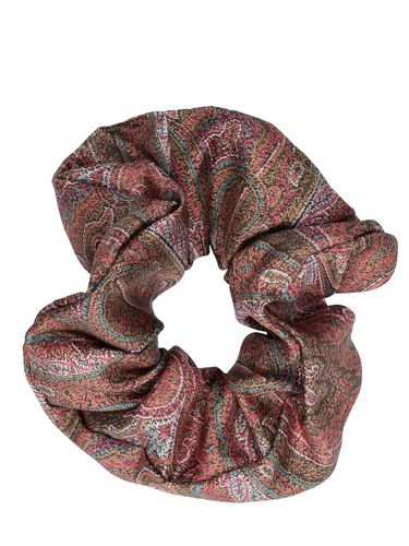 Paisley Silk Hair Scrunchie - ETRO - Modalova