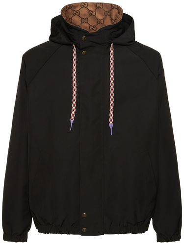 Chaqueta Bomber De Techno - GUCCI - Modalova