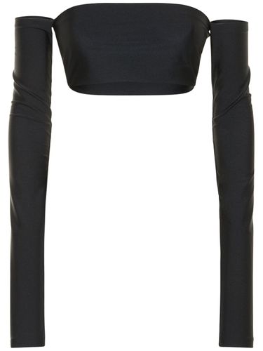 Glänzendes Lycra-crop-top „lexi“ - THE ANDAMANE - Modalova