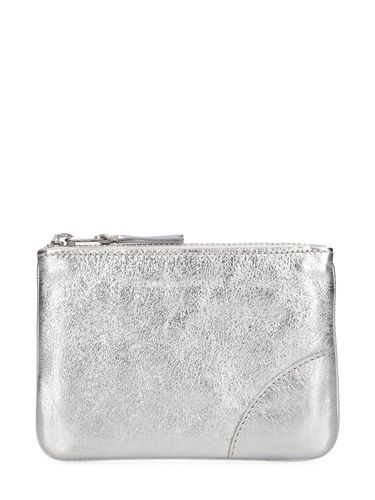 Embossed Roots Zip Wallet - COMME DES GARÇONS WALLET - Modalova