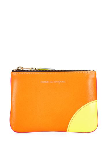 Cartera De Piel Con Cremallera - COMME DES GARÇONS WALLET - Modalova