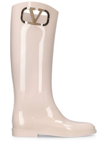 Mm Hohe Pvc-stiefel Mit Vlogo - VALENTINO GARAVANI - Modalova