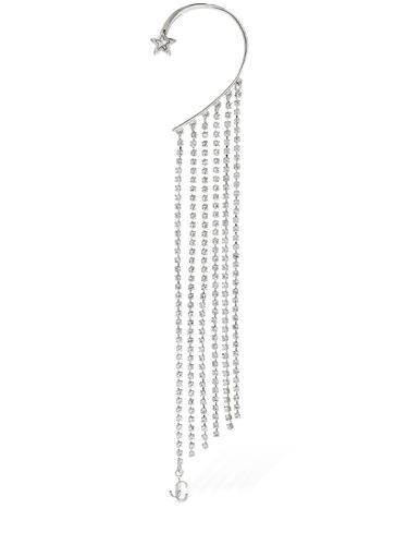 Left Side Fringed Ear Cuff - JIMMY CHOO - Modalova