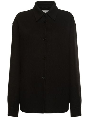 Chaqueta De Lana De Doble Fieltro Y Angora - JIL SANDER - Modalova