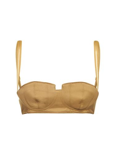 The Maia Cotton Balconette Bra - INTERIOR - Modalova