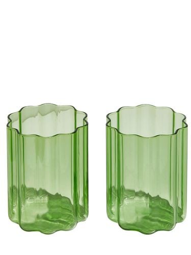 Set Of 2 Wave Glasses - FAZEEK - Modalova