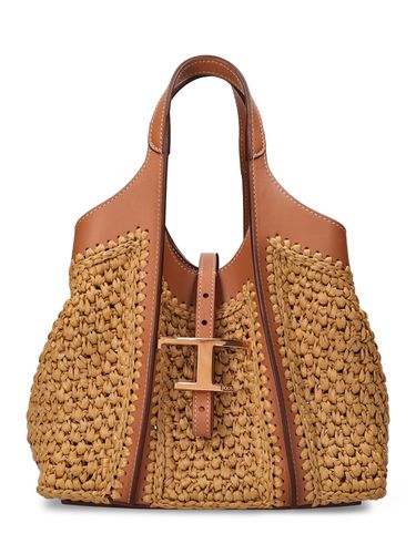 Bolso Tote Mini T Crochet - TOD'S - Modalova