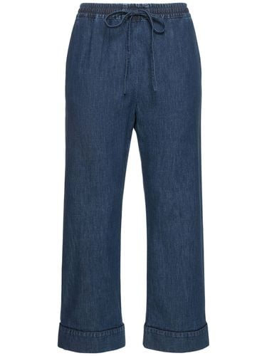 Hose Aus Denimchambray - VALENTINO - Modalova