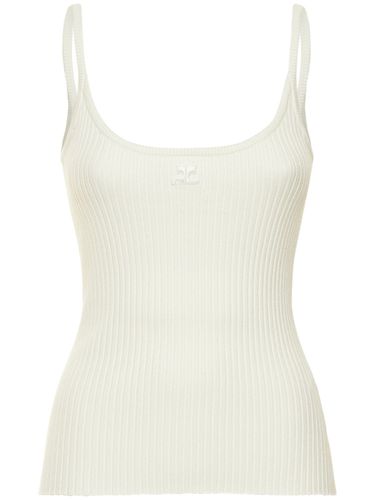 Tanktop Aus Wollstrick - COURREGES - Modalova