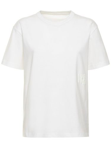 Kurzarm-t-shirt „essential“ - ALEXANDER WANG - Modalova