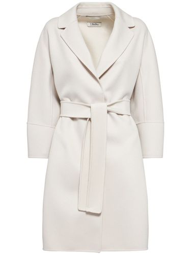 Arona Belted Double Wool Coat - 'S MAX MARA - Modalova