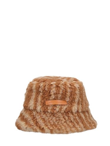 Fischerhut Aus Jacquard „woodgrain“ - STELLA MCCARTNEY - Modalova