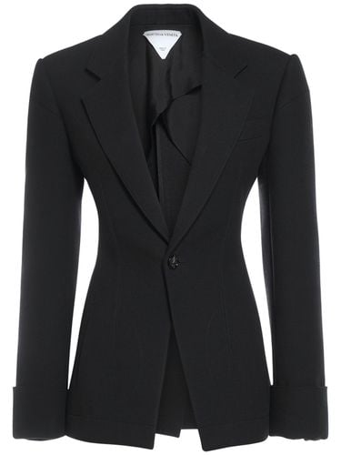 Structured Cotton Blend Blazer - BOTTEGA VENETA - Modalova