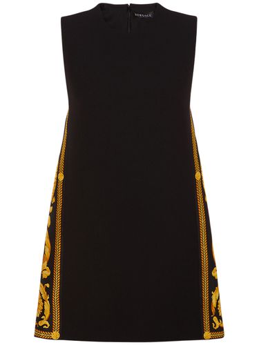 Minikleid Aus Enverssatin „barocco“ - VERSACE - Modalova