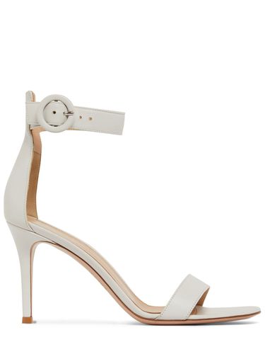 Mm Portofino Leather Sandals - GIANVITO ROSSI - Modalova