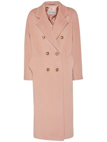 Madame Double Breasted Wool Long Coat - MAX MARA - Modalova