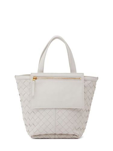 Small Flip Flap Leather Tote Bag - BOTTEGA VENETA - Modalova