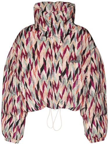 Chaqueta Acolchada De Nylon Estampada - MARANT ETOILE - Modalova