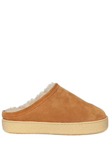 Fozee Shearling Clogs - ISABEL MARANT - Modalova