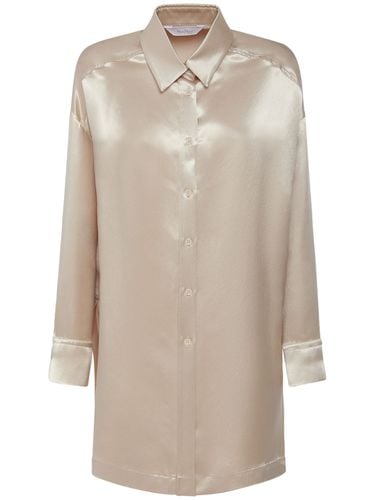 Camicia Oversize Bacio In Raso - MAX MARA - Modalova