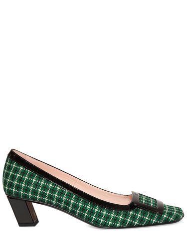 Mm Belle Vivier Checked Pumps - ROGER VIVIER - Modalova