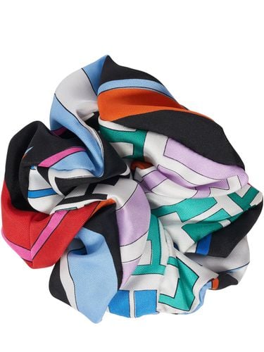 Bedruckter Seidenwill-scrunchie - PUCCI - Modalova