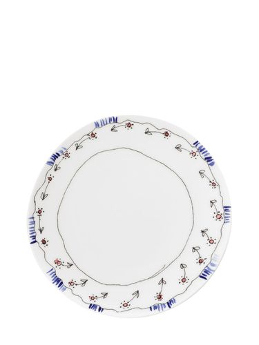 Set Of 2 Anemone Milk Dessert Plates - MARNI BY SERAX - Modalova