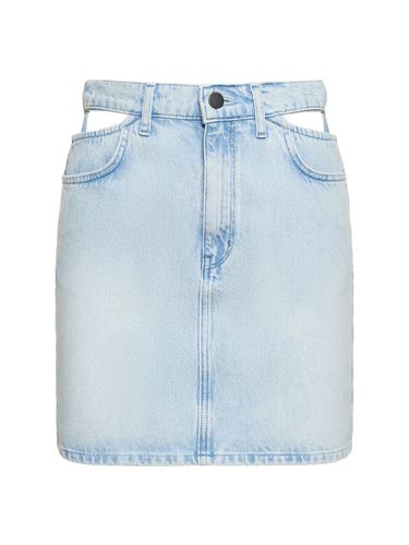 Minifalda De Denim - TRIARCHY - Modalova