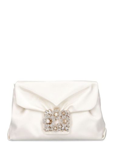 Clutch Aus Satin „rv Bouquet“ - ROGER VIVIER - Modalova