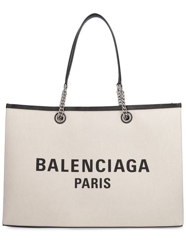 Bolsa Tote Grande Duty Free De Algodón - BALENCIAGA - Modalova