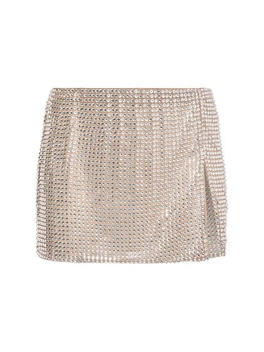 Embellished Mini Skirt - GIUSEPPE DI MORABITO - Modalova